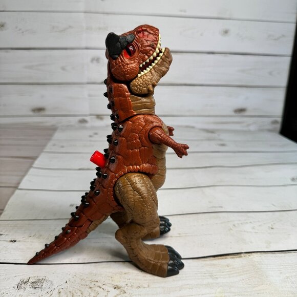 Jurassic World Mattel 2018 Battle Damage T-Rex Dinosaur Action Figure - Picture 2 of 6